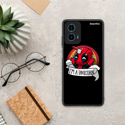 Unicorn Deadpool - Motorola G34 5G θήκη
