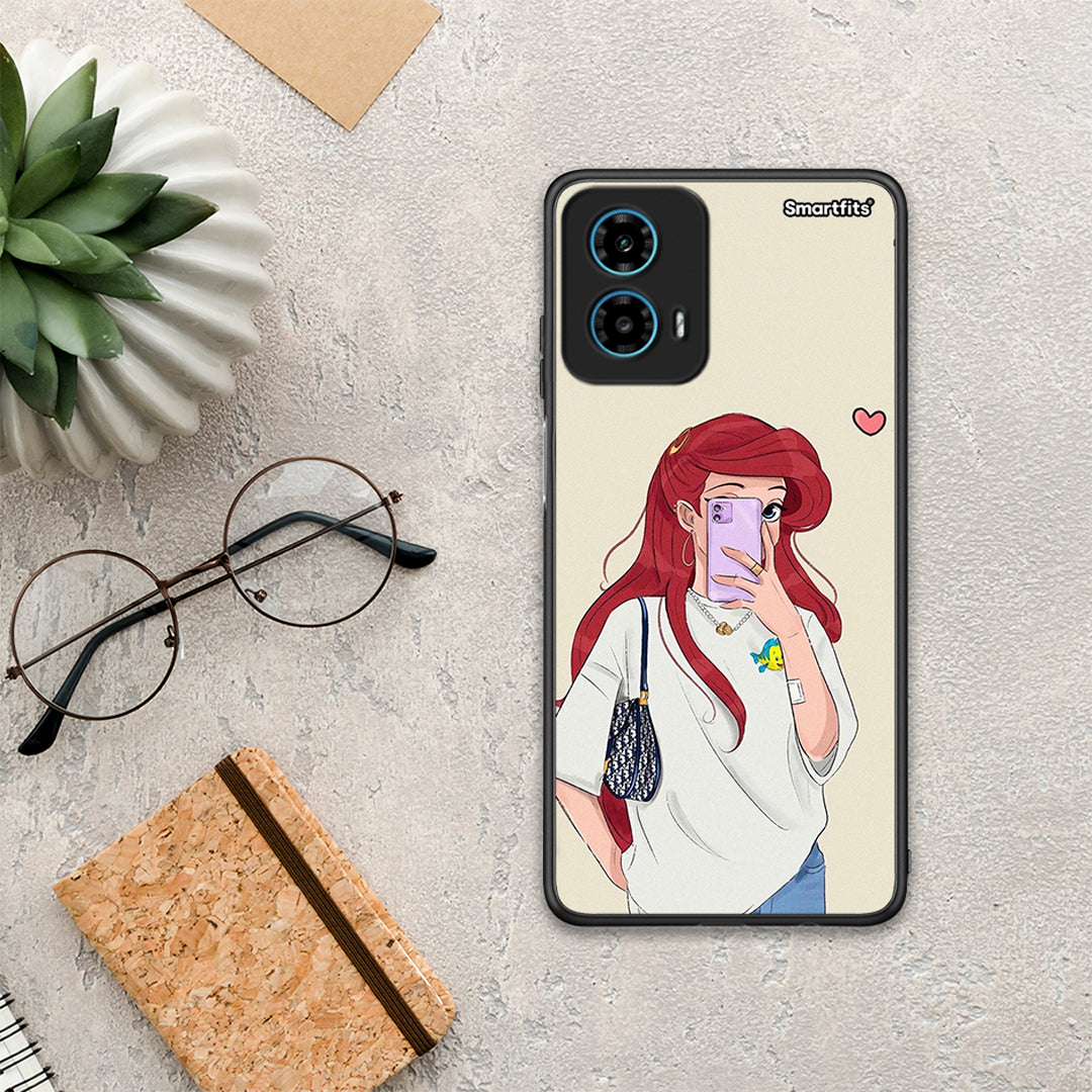 Walking Mermaid - Motorola G34 5G θήκη