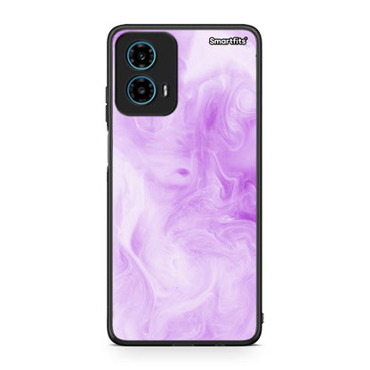 99 - Motorola G34 5G Watercolor Lavender case, cover, bumper