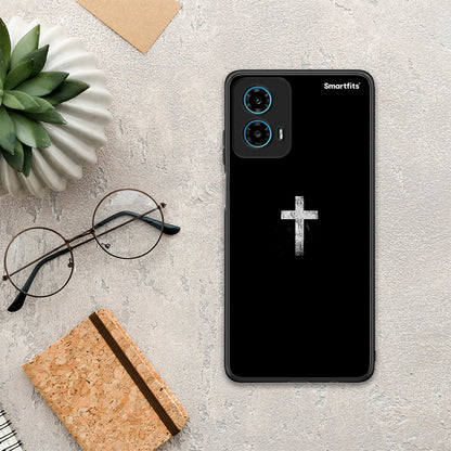 White Cross - Motorola G34 5G θήκη
