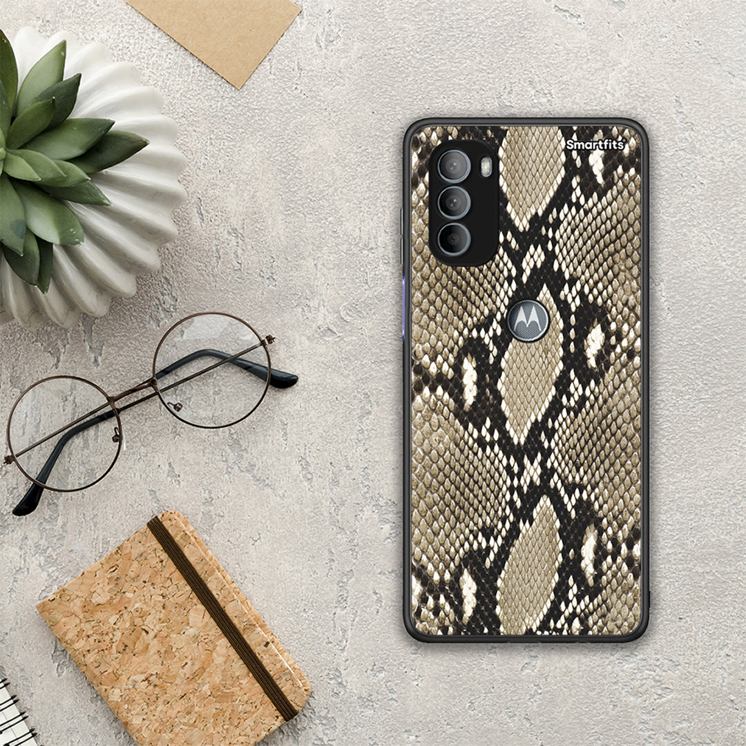 Animal Fashion Snake - Motorola Moto G31 θήκη