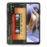 Thumbnail for Θήκη Motorola Moto G31 Awesome Mix από τη Smartfits με σχέδιο στο πίσω μέρος και μαύρο περίβλημα | Motorola Moto G31 Awesome Mix case with colorful back and black bezels