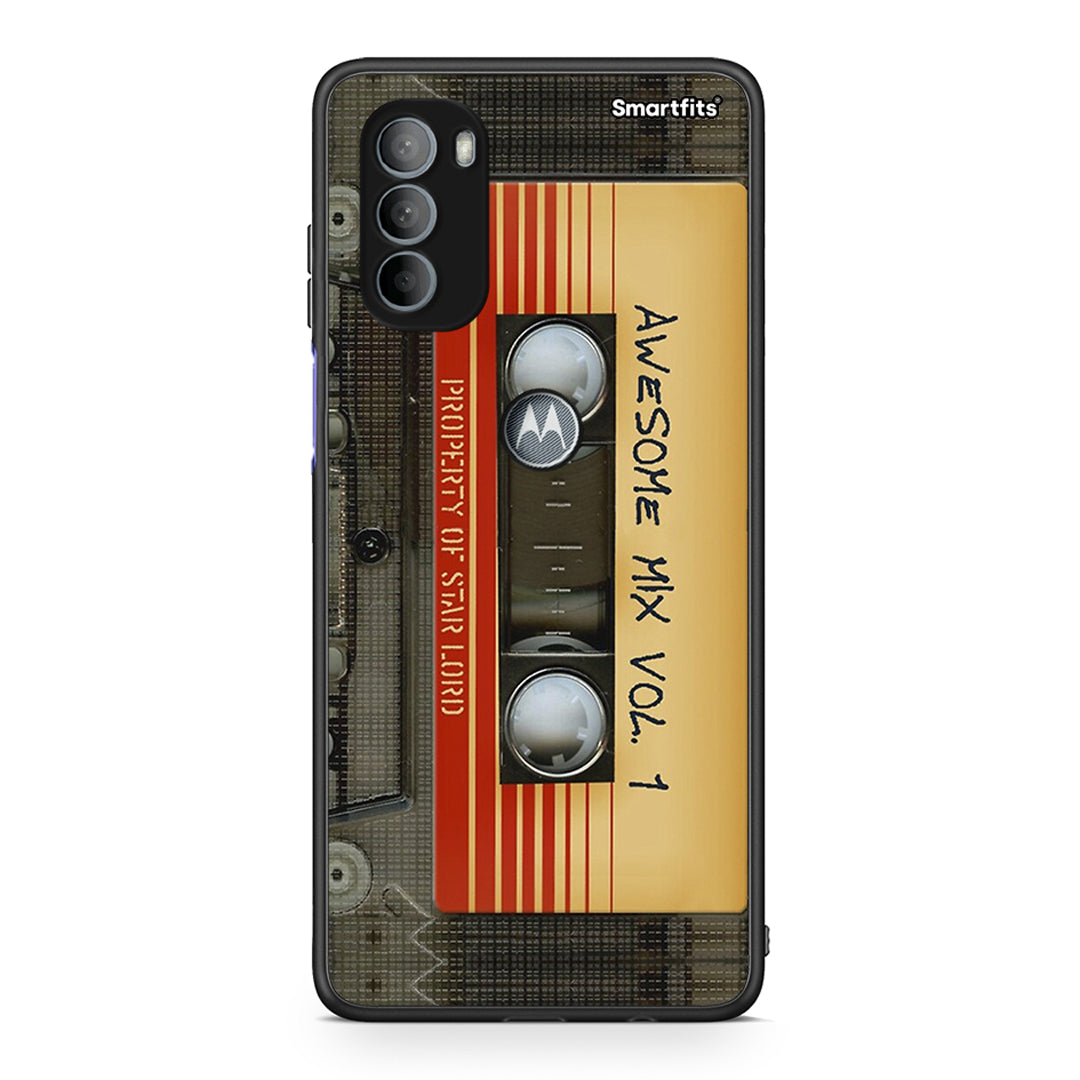 Motorola Moto G31 Awesome Mix θήκη από τη Smartfits με σχέδιο στο πίσω μέρος και μαύρο περίβλημα | Smartphone case with colorful back and black bezels by Smartfits