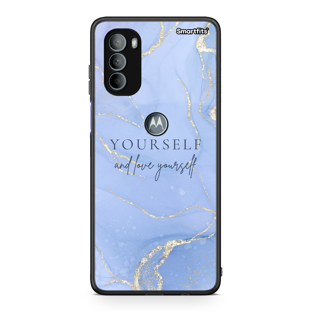 Motorola Moto G31 Be Yourself θήκη από τη Smartfits με σχέδιο στο πίσω μέρος και μαύρο περίβλημα | Smartphone case with colorful back and black bezels by Smartfits