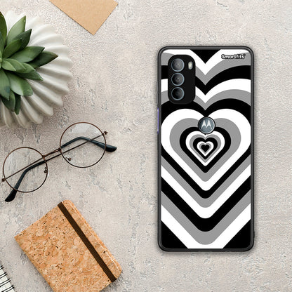 Black Hearts - Motorola Moto G31 θήκη