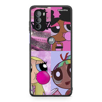 Thumbnail for Motorola Moto G31 Bubble Girls Θήκη Αγίου Βαλεντίνου από τη Smartfits με σχέδιο στο πίσω μέρος και μαύρο περίβλημα | Smartphone case with colorful back and black bezels by Smartfits