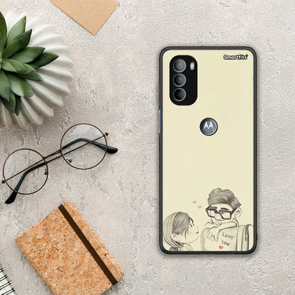 Carl And Ellie - Motorola Moto G31 θήκη