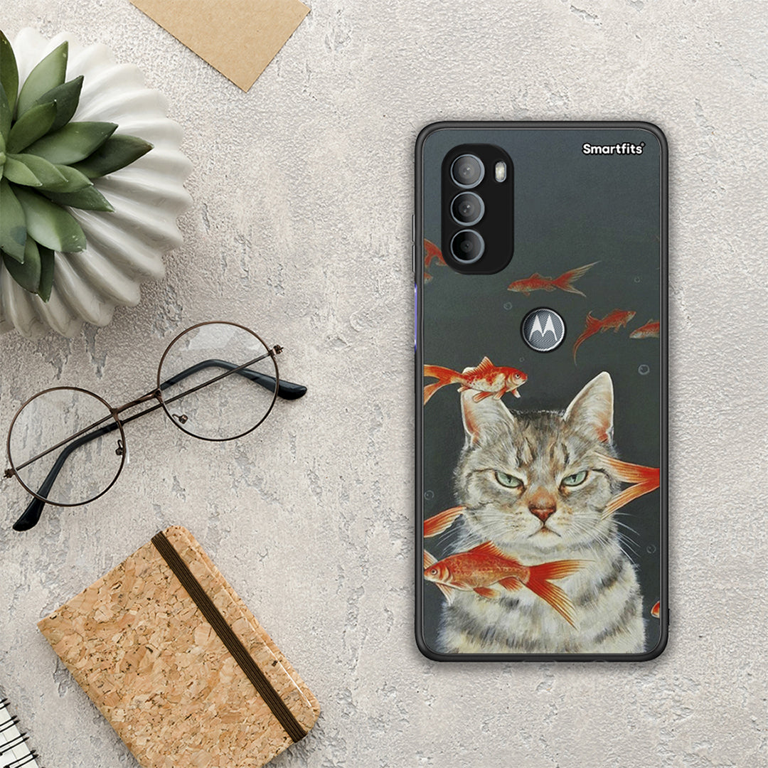 Cat Goldfish - Motorola Moto G31 θήκη