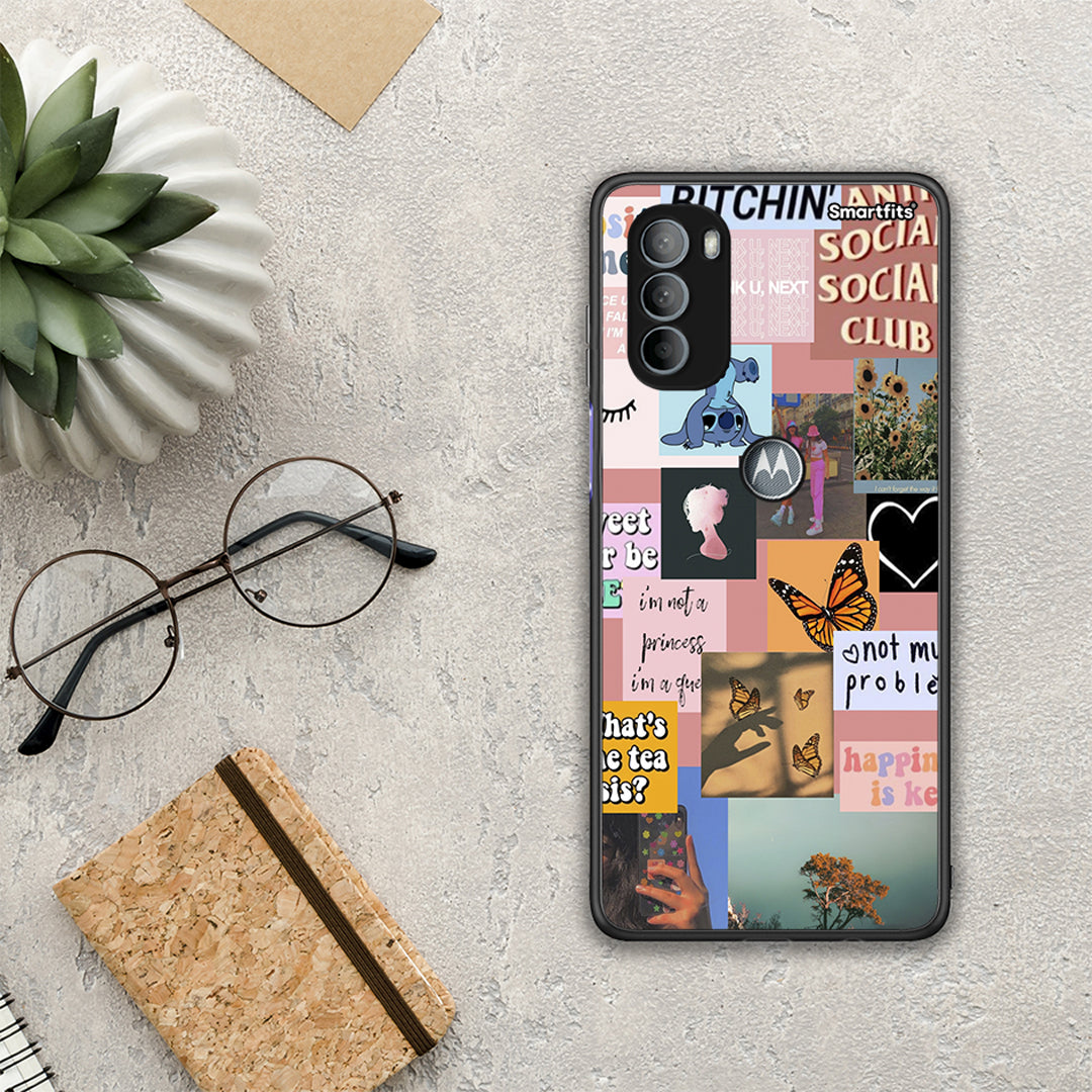 Collage Bitchin - Motorola Moto G31 θήκη