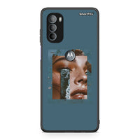Thumbnail for Motorola Moto G31 Cry An Ocean θήκη από τη Smartfits με σχέδιο στο πίσω μέρος και μαύρο περίβλημα | Smartphone case with colorful back and black bezels by Smartfits