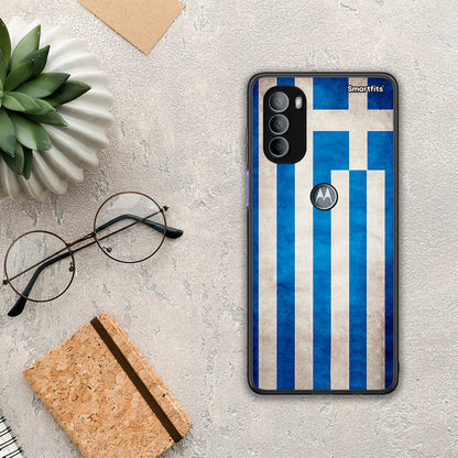 Flag Greek - Motorola Moto G31 θήκη