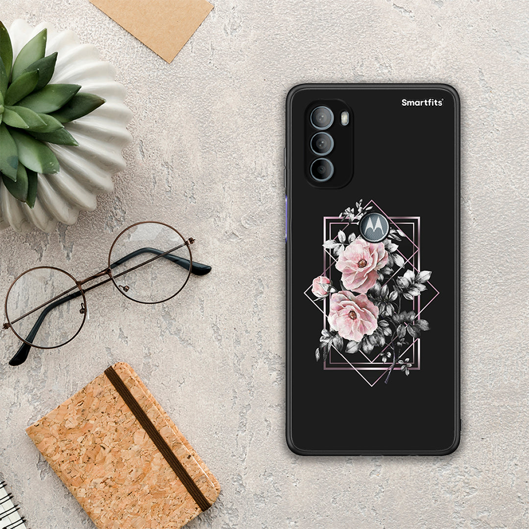 Flower Frame - Motorola Moto G31 θήκη