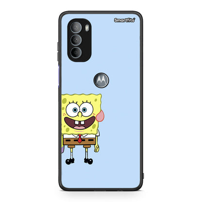 Motorola Moto G31 Friends Bob θήκη από τη Smartfits με σχέδιο στο πίσω μέρος και μαύρο περίβλημα | Smartphone case with colorful back and black bezels by Smartfits