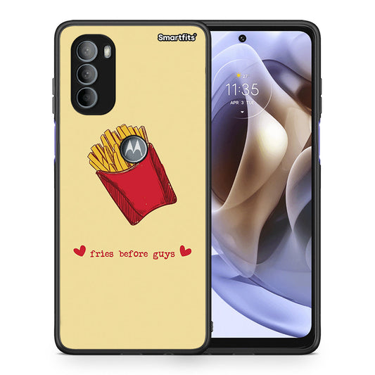 Fries Before Guys - Motorola Moto G31 θήκη