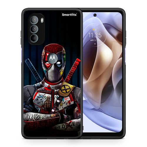 Θήκη Motorola Moto G31 Funny Guy από τη Smartfits με σχέδιο στο πίσω μέρος και μαύρο περίβλημα | Motorola Moto G31 Funny Guy case with colorful back and black bezels