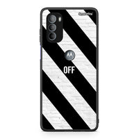 Thumbnail for Motorola Moto G31 Get Off θήκη από τη Smartfits με σχέδιο στο πίσω μέρος και μαύρο περίβλημα | Smartphone case with colorful back and black bezels by Smartfits
