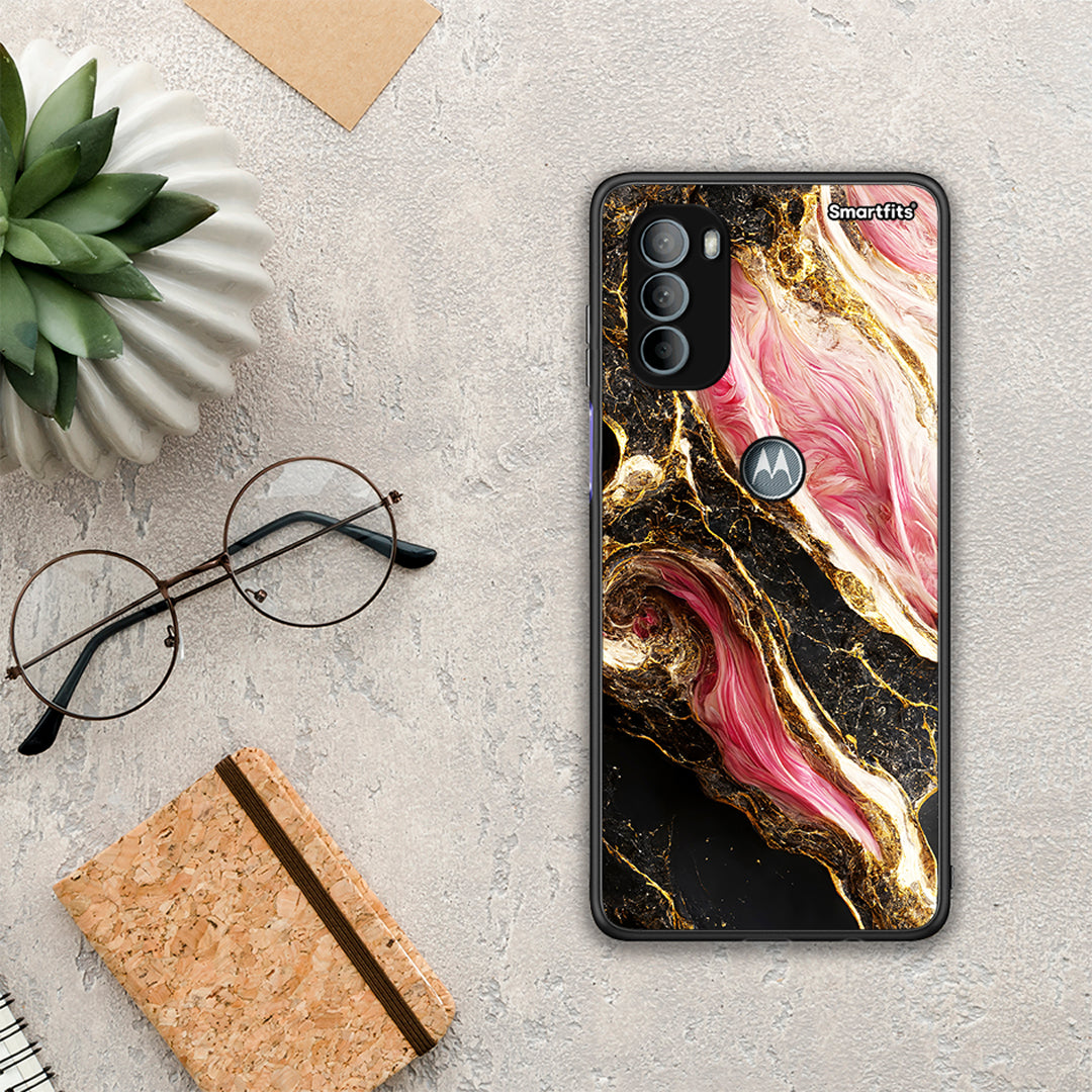 Glamorous Pink Marble - Motorola Moto G31 θήκη