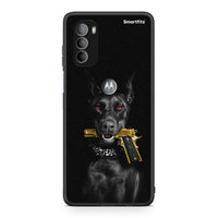 Thumbnail for Motorola Moto G31 Golden Gun Θήκη Αγίου Βαλεντίνου από τη Smartfits με σχέδιο στο πίσω μέρος και μαύρο περίβλημα | Smartphone case with colorful back and black bezels by Smartfits