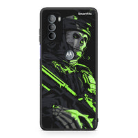 Thumbnail for Motorola Moto G31 Green Soldier Θήκη Αγίου Βαλεντίνου από τη Smartfits με σχέδιο στο πίσω μέρος και μαύρο περίβλημα | Smartphone case with colorful back and black bezels by Smartfits