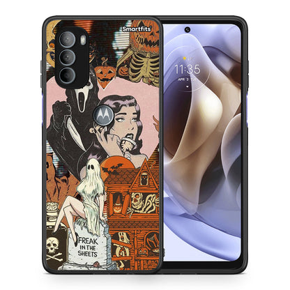 Halloween Collage - Motorola Moto G31 θήκη