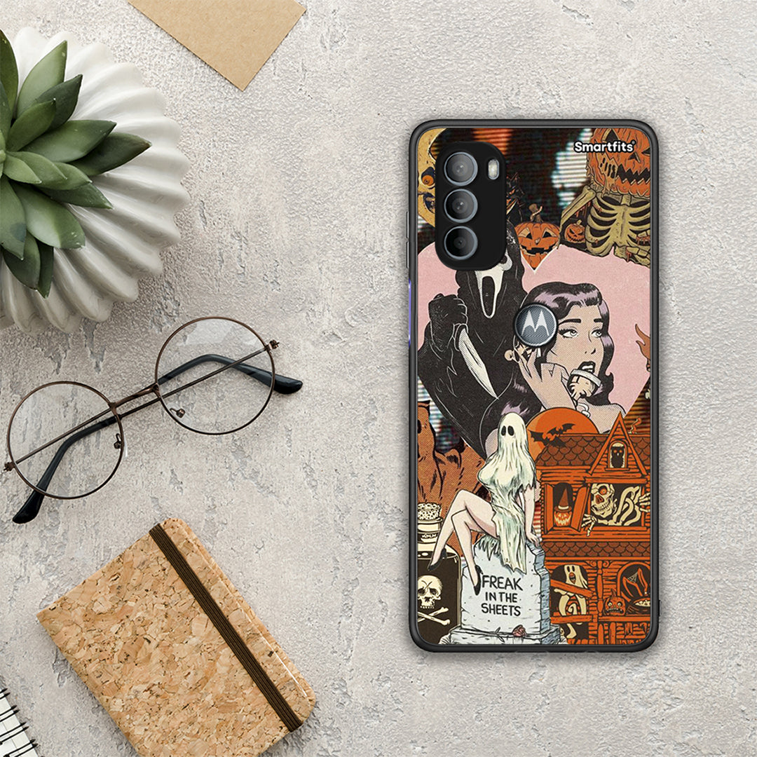 Halloween Collage - Motorola Moto G31 θήκη