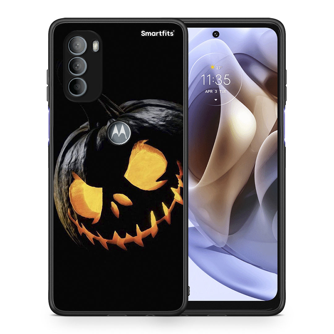 Halloween Scary Pumpkin - Motorola Moto G31 θήκη