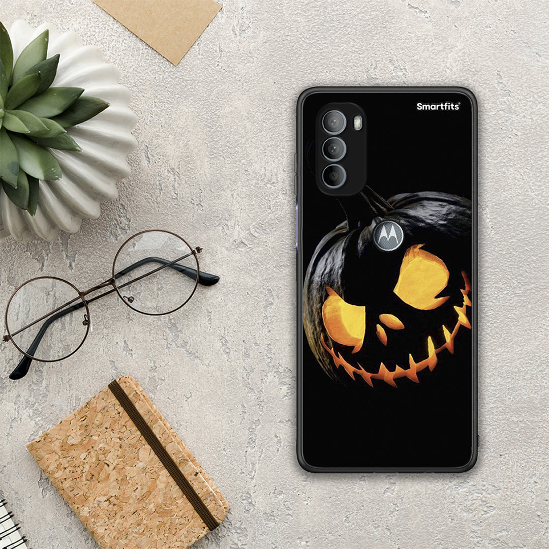 Halloween Scary Pumpkin - Motorola Moto G31 θήκη