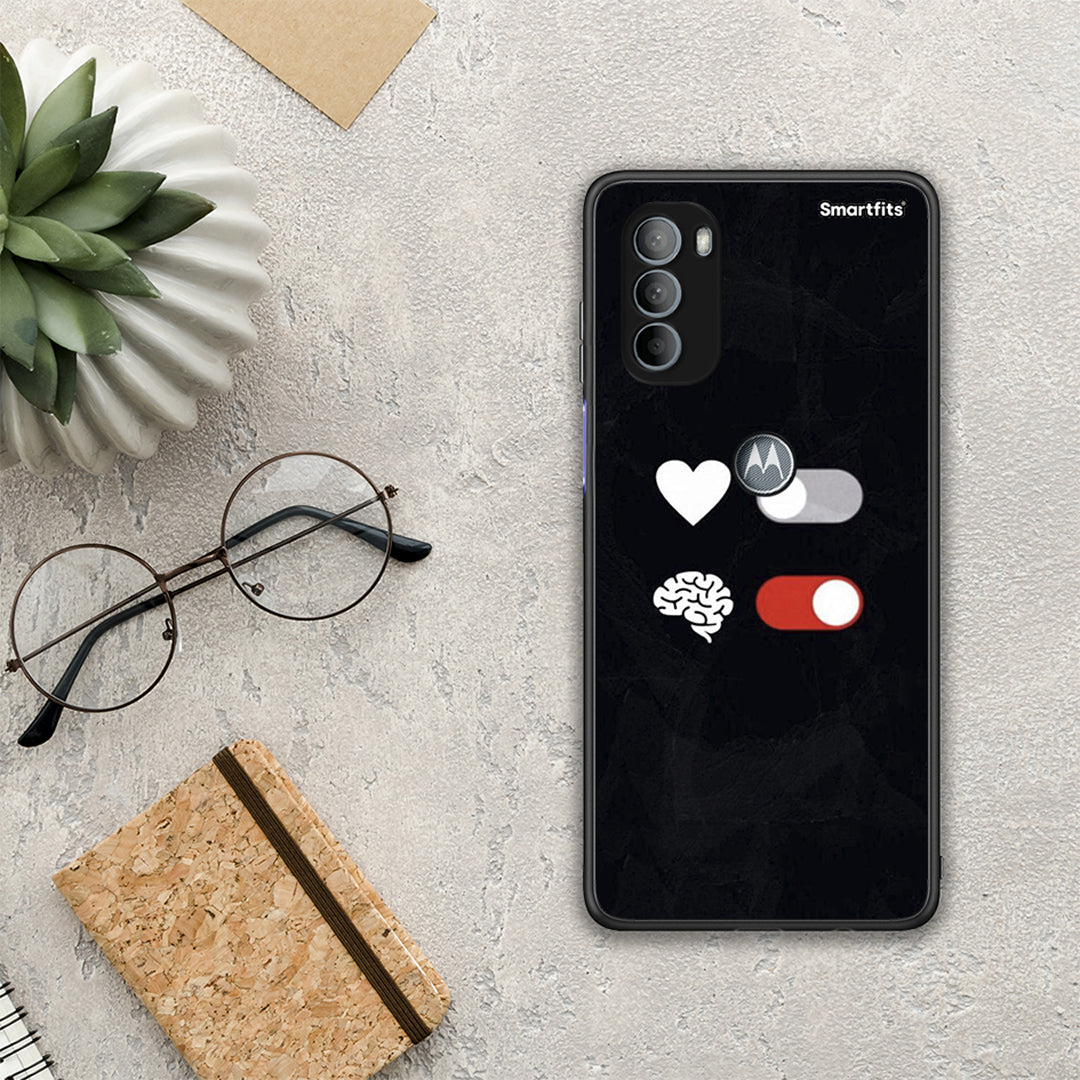 Heart Vs Brain - Motorola Moto G31 θήκη