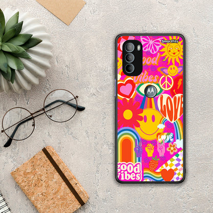 Hippie Love - Motorola Moto G31 θήκη