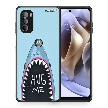 Θήκη Motorola Moto G31 Hug Me από τη Smartfits με σχέδιο στο πίσω μέρος και μαύρο περίβλημα | Motorola Moto G31 Hug Me case with colorful back and black bezels