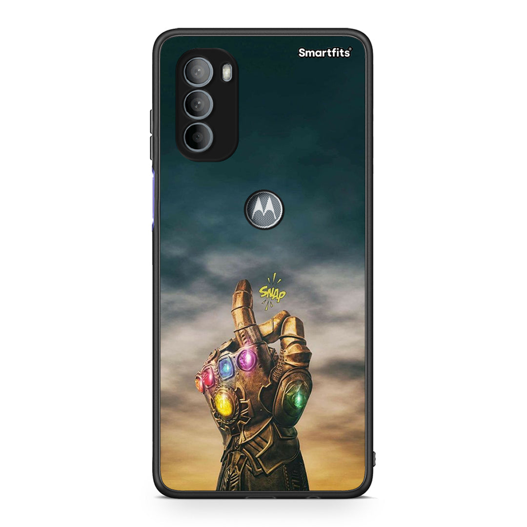 Motorola Moto G31 Infinity Snap θήκη από τη Smartfits με σχέδιο στο πίσω μέρος και μαύρο περίβλημα | Smartphone case with colorful back and black bezels by Smartfits