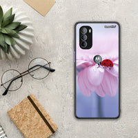 Thumbnail for Ladybug Flower - Motorola Moto G31 θήκη