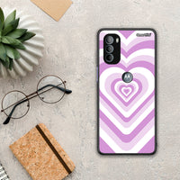 Thumbnail for Lilac Hearts - Motorola Moto G31 θήκη
