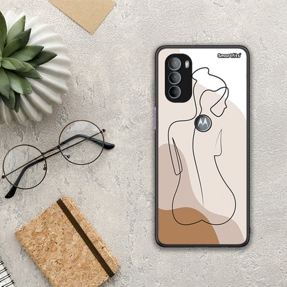 LineArt Woman - Motorola Moto G31 θήκη