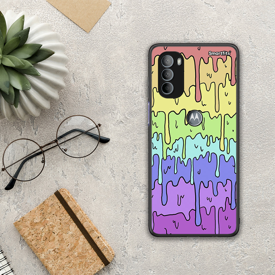 Melting Rainbow - Motorola Moto G31 θήκη