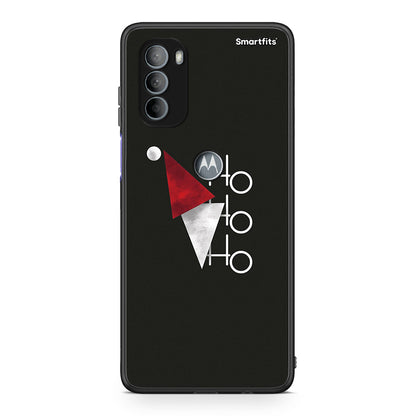 Motorola Moto G31 Minimal Christmas θήκη από τη Smartfits με σχέδιο στο πίσω μέρος και μαύρο περίβλημα | Smartphone case with colorful back and black bezels by Smartfits