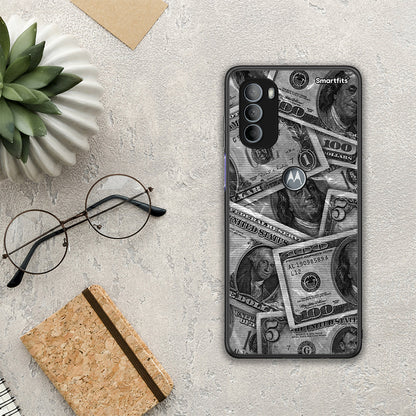 Money Dollars - Motorola Moto G31 θήκη