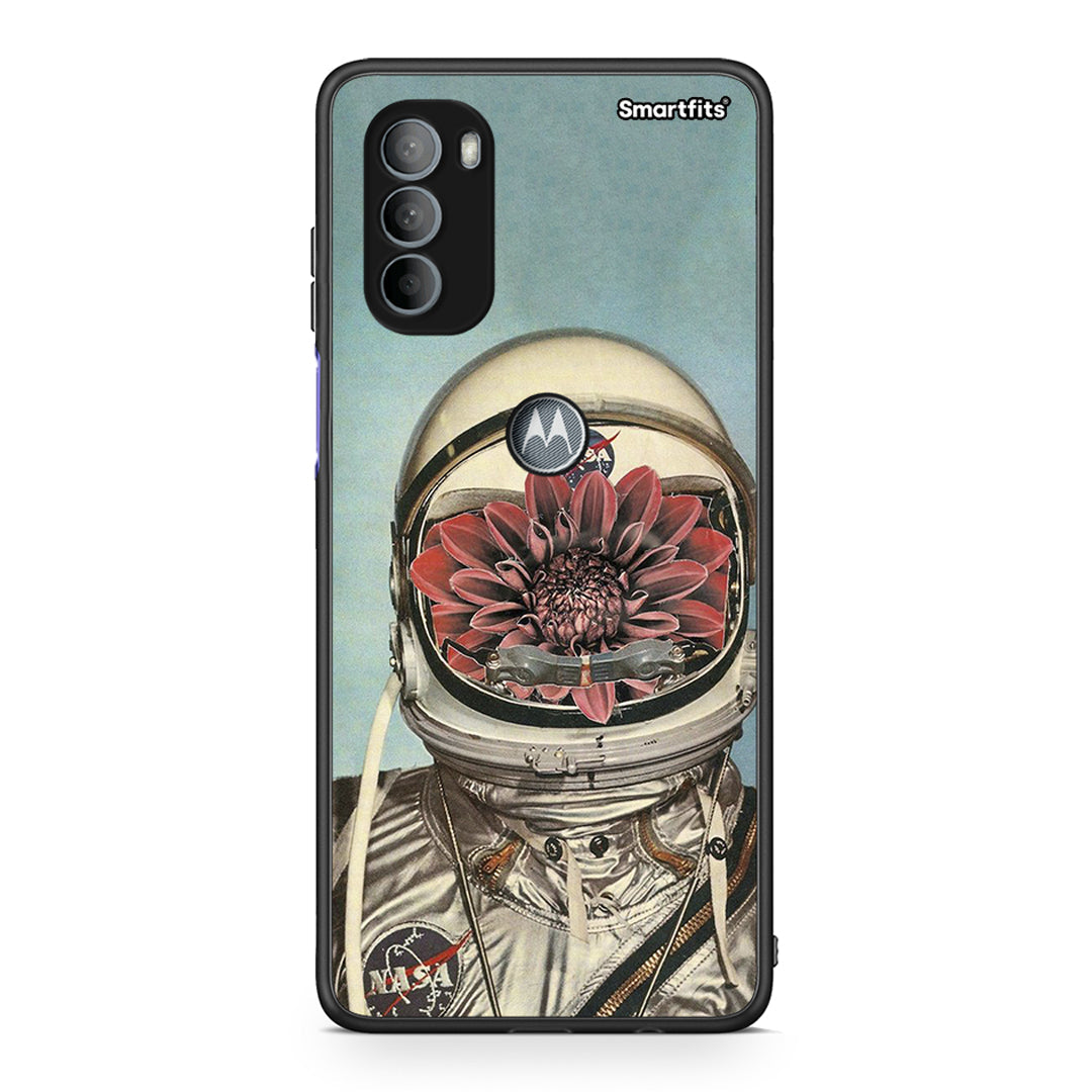 Motorola Moto G31 Nasa Bloom θήκη από τη Smartfits με σχέδιο στο πίσω μέρος και μαύρο περίβλημα | Smartphone case with colorful back and black bezels by Smartfits