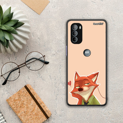 Nick Wilde And Judy Hopps Love 1 - Motorola Moto G31 θήκη