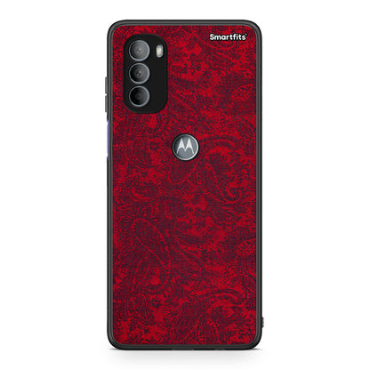 Motorola Moto G31 Paisley Cashmere θήκη από τη Smartfits με σχέδιο στο πίσω μέρος και μαύρο περίβλημα | Smartphone case with colorful back and black bezels by Smartfits