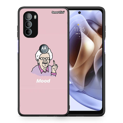 Θήκη Motorola Moto G31 Mood PopArt από τη Smartfits με σχέδιο στο πίσω μέρος και μαύρο περίβλημα | Motorola Moto G31 Mood PopArt case with colorful back and black bezels