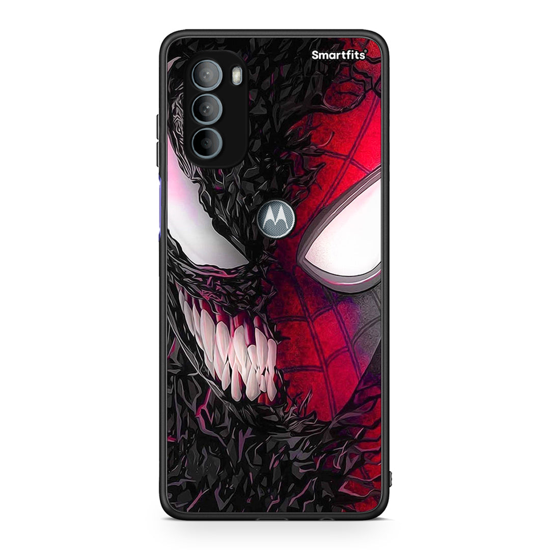 4 - Motorola Moto G31 SpiderVenom PopArt case, cover, bumper