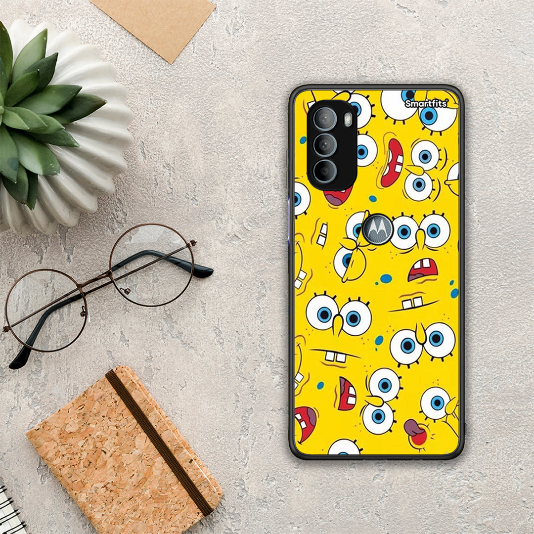 PopArt Sponge - Motorola Moto G31 θήκη
