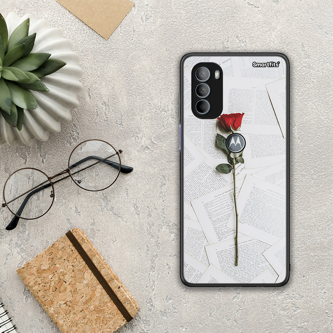 Red Rose - Motorola Moto G31 θήκη