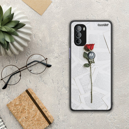 Red Rose - Motorola Moto G31 θήκη