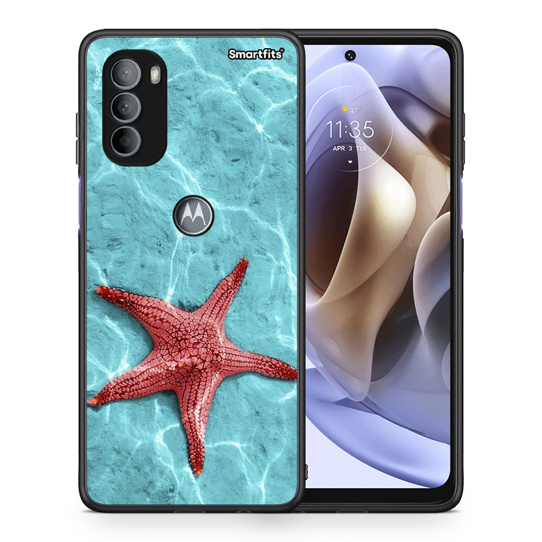 Red Starfish - Motorola Moto G31 θήκη