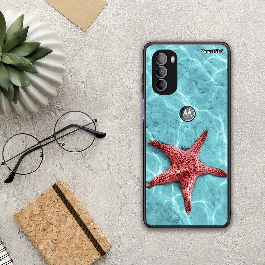 Red Starfish - Motorola Moto G31 θήκη