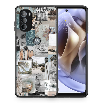 Retro Beach Life - Motorola Moto G31 θήκη