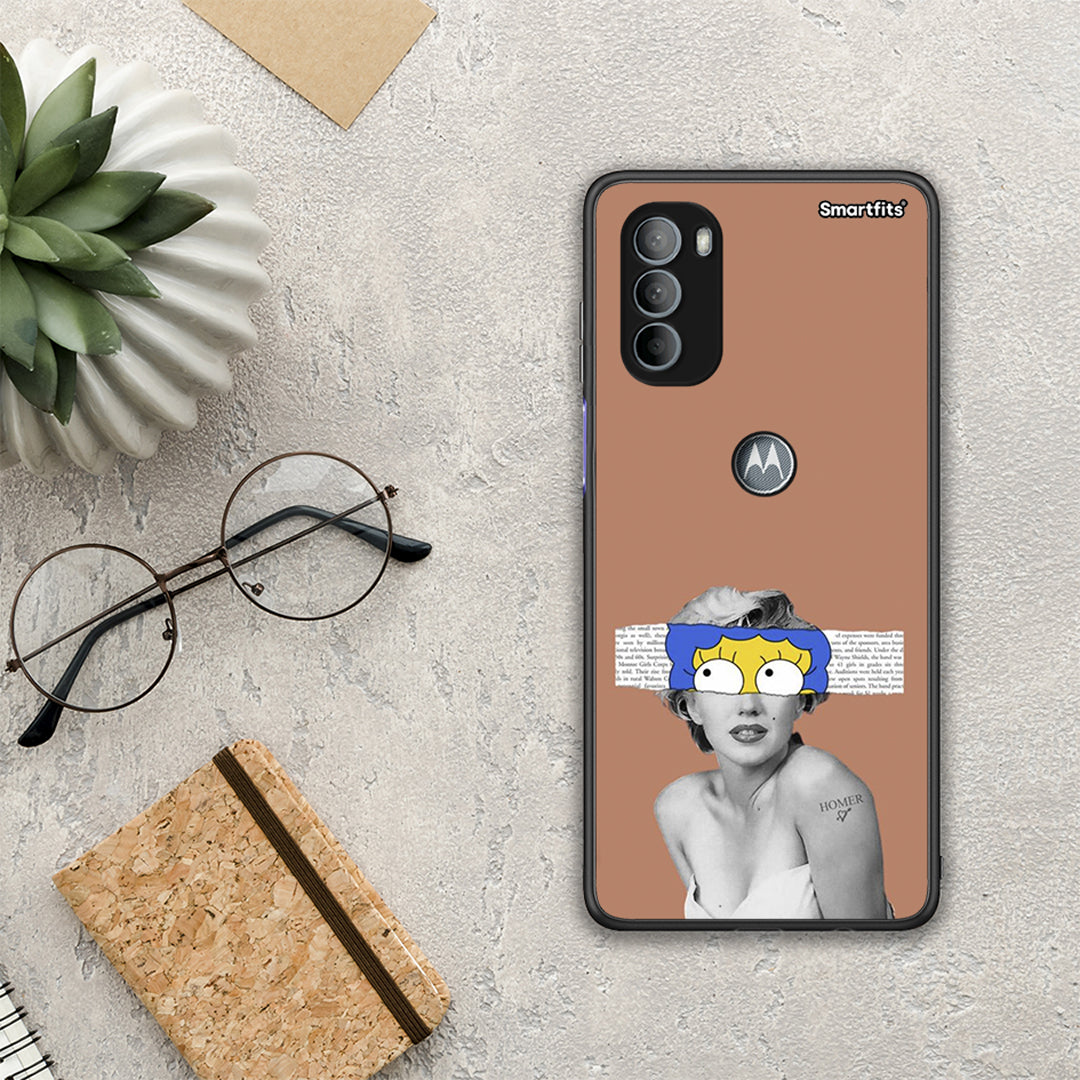 Sim Merilyn - Motorola Moto G31 θήκη