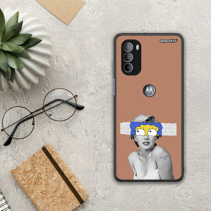 Sim Merilyn - Motorola Moto G31 θήκη